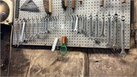 Assortment of Box End and Open Ended Wrenches