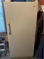 Frigidaire Upright Freezer with Contents
