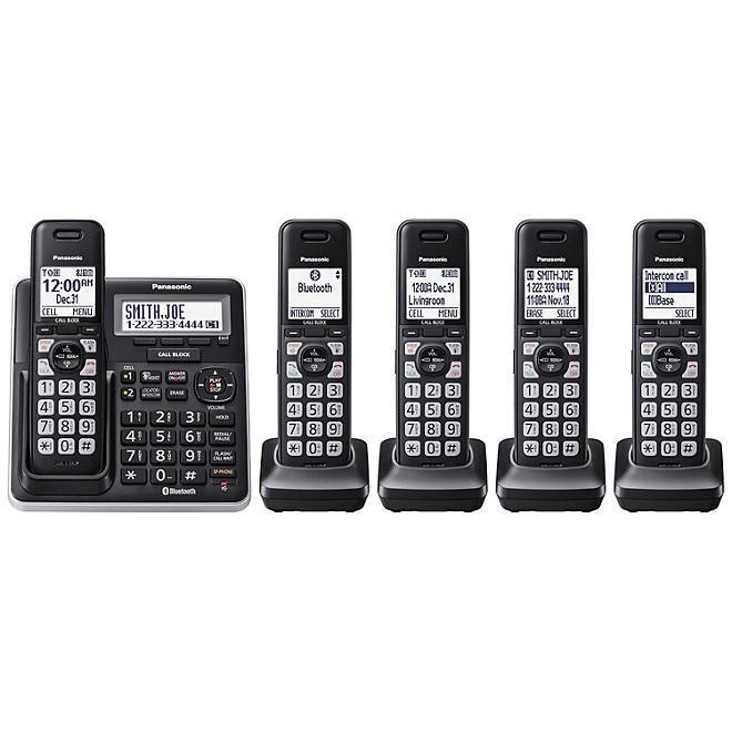 $140  Panasonic KX-TGF775S Cordless Phone System