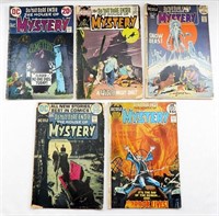 (5) DC THE HOUSE OF MYSTERY LOT