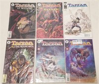 (6) Dark Horse Tarzan Comic Books