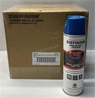 12 Cans of Rust-Oleum 17oz Marking Paint NEW $120