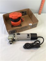 4.5" HD Angle Grinder & B&D Sander