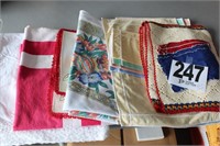 (20) Pieces of Assorted Tablecloths & Places Mats
