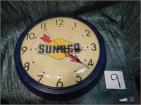 SUNOCO BATTERY OPERATED CLOCK