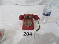 EARLY TIN TOY TELEPHONE