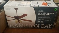 Hampton Bay 52" Ceiling Fan w/ LED Lights