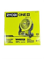 W7132  Ryobi Cordless Hybrid Fan 7-1/2 in.