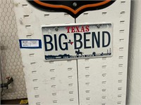Big Bend License Plate