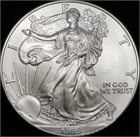 1999 1oz Silver Eagle BU