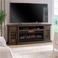 2-in-1 Fireplace and COOLING FAN TV Console $750