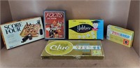 Vintage Board Games - set of 5
