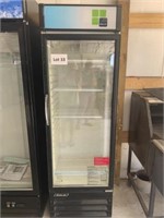 Turbo Air glass front refrigerator, model