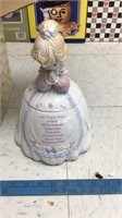 Precious moment kitchen blessing cookie jar