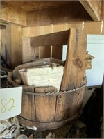 wood well bucket