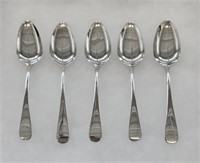 1808 Georgian Silver Spoons Eley Fearn & Chawner