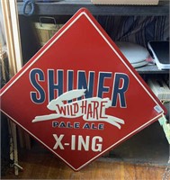 Shiner Wild Hare Pale Ale 23" Metal Sign
