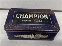 Champion Spark Plug Tin