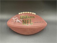 Brett Favre (?) Signed Autographed NFL Football