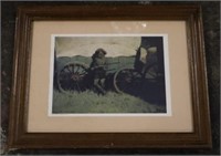 Western Framed Print