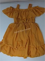 PatPat Yellow Dress 3T