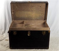 Vintage Large Steamer Shipping Trunk