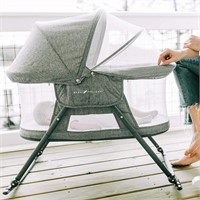 Deluxe Portable Rocking Bassinet