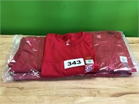 Hanes Plain Red T-shirt lot of 6 size M