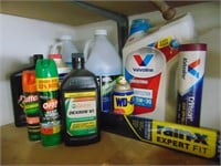 Automotive fluids, oils. most are at least mostly