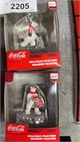 Coca-Cola, polar bear tree ornaments