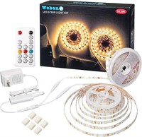 WOBANE Dimmable Light Strip Kit with Remote