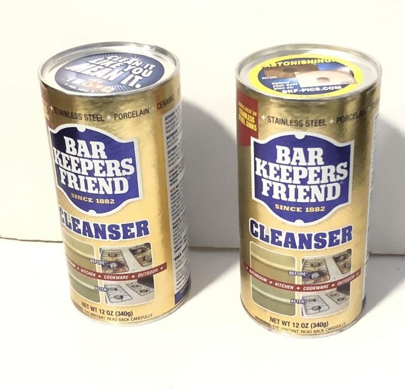 2pk Bar Keepers Friend Powdered Cleanser 12-Ounces