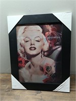 New Marilyn Monroe Lenticular Framed Picture