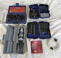drillbits, whole saw set, drill bits