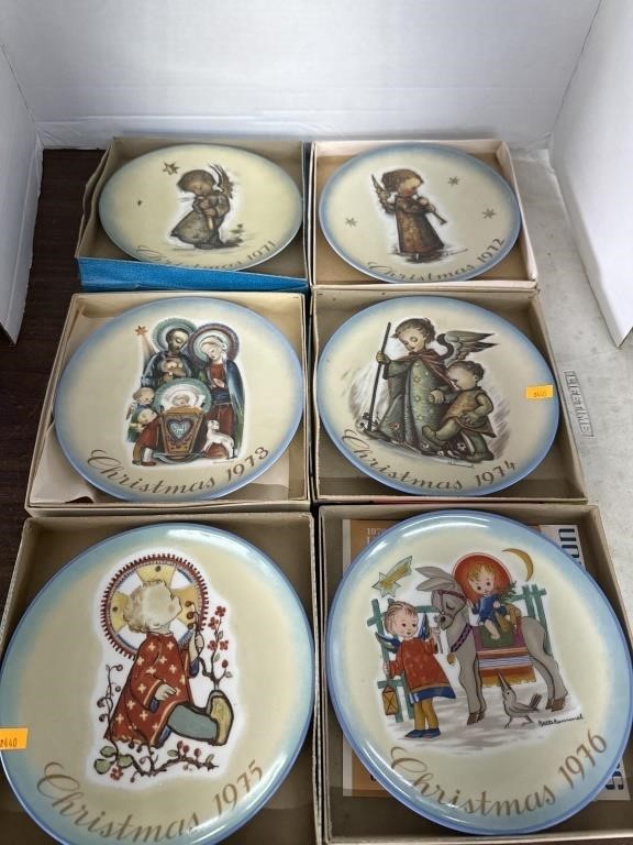 Vintage Hummel plates