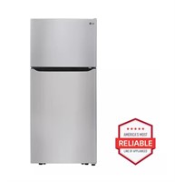 LG Top Freezer 30 20cuft Refrigerator