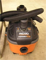 4 Gallon 5.0Hp Rigid Wet/Dry Vacuum