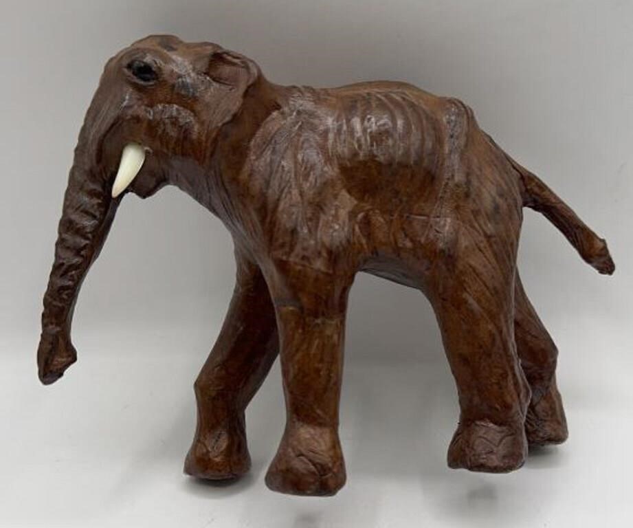 Elephant Statue-Leather