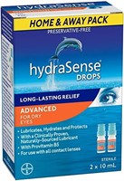 HydraSense Advanced Eye Drops, 2x10ml