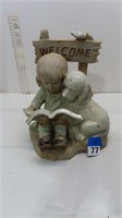 welcome figurine