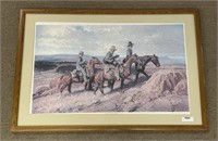 Western Print " 10 Miles to Saturday Night"