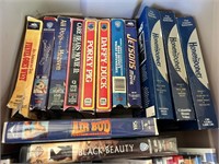 Assorted lot of VHS Movies