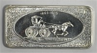 Vintage 1973 PATRICK MINT 1 oz Silver Bar