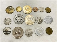 Various Vintage Coins & Tokens