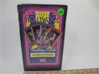 36 packs 1991 Hollywood trading cards