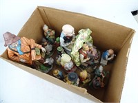 Lot of Vintage Porcelain Townspeople Figurines -