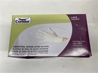Condor Natural Latex Gloves Powder Free - Large