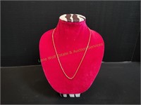 22" Gold Necklace