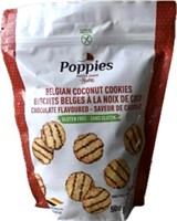Poppie’s Belgian Coconut Cookies 500g ^
