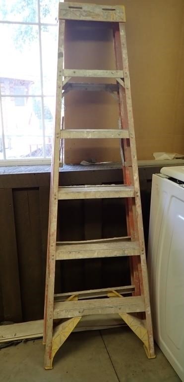 WERNER 6' FIBERGLASS STEP LADDER